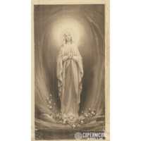 Immacolata Concezione Immagine Sacra Ottocentesca