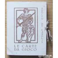 LE CARTE DA GIOCO DI ADOLFO DE CAROLIS - Tiratura Limitata, I ed. 1979