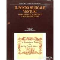 Libro catalogo il Fondo Musicale Venturi Montecatini H. Kishimoto 1989