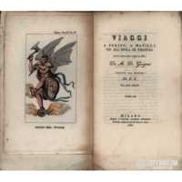 Libro Antico Viaggi - A Pekino, A Manilla ed All'isola di Francia 1829